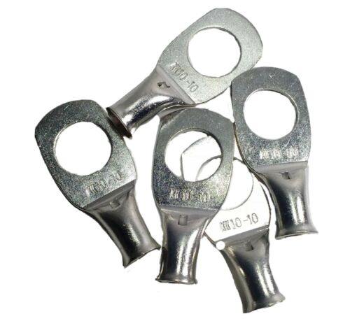 5 X 10mm X M10 Copper Tube Crimp Terminal Ring Battery Eye Wood Auto Ctt1010 - Mid-Ulster Rotating Electrics Ltd