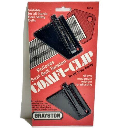 2 X Universal Seat Belt Strap Clip Adjusters Maypole Genuine Grayston Ge16 - Mid-Ulster Rotating Electrics Ltd