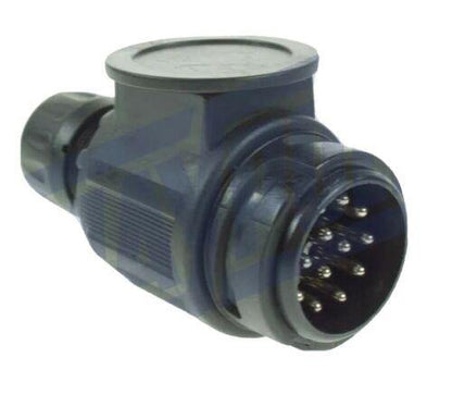 13 Pin Plug Adapter Conversion For 12N 12S Wiring Towing Trailer Mp124B Maypole - Mid-Ulster Rotating Electrics Ltd