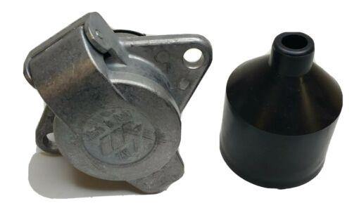 7 Pin Trailer Socket Aluminium 24V 24N Towing Car Van Caravan Maypole Mp126B - Mid-Ulster Rotating Electrics Ltd