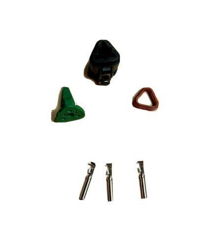 Deutsch 3 Way Plug Dt Series Female Connector Kit Mure Dt06-3S C015/W3S - Mid-Ulster Rotating Electrics Ltd