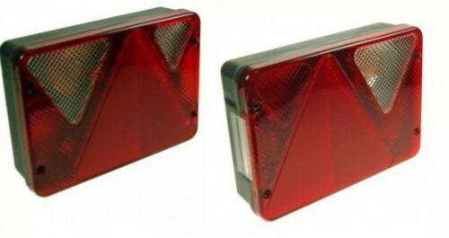 Rear Left Right Trailer / Caravan 5 Function Lamp Light Erde Maypole Mp8943Bl\R - Mid-Ulster Rotating Electrics Ltd