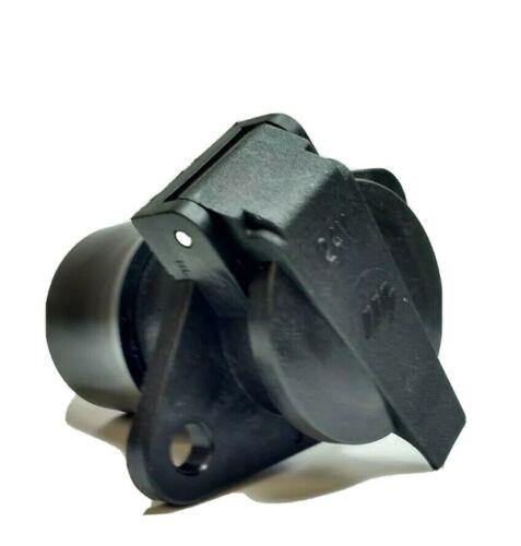 7 Pin Plastic Towing Socket W/Lid & Boot 24V 24N Iso1185 Maypole Genuine Mp1263B - Mid-Ulster Rotating Electrics Ltd