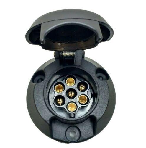 7 Pin Trailer Socket Wiring Plastic 12V 12N Towing Tow Bar Car Van Maypole Mp23B - Mid-Ulster Rotating Electrics Ltd