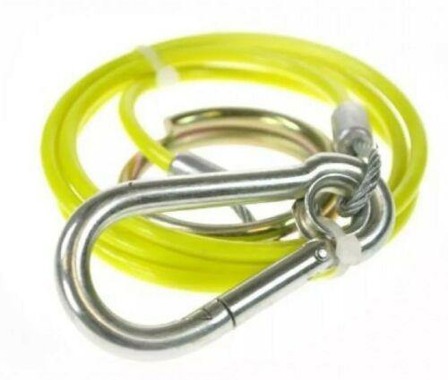 Trailer Breakaway Cable Yellow With Burst Ring For Caravan Maypole Mp5015B - Mid-Ulster Rotating Electrics Ltd