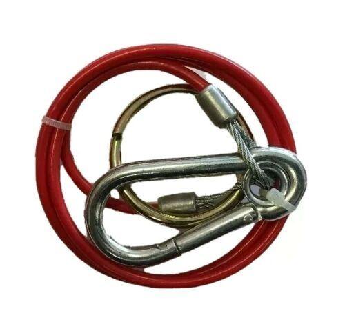 Trailer Breakaway Cable Pvc Red Burst Ring 2Mm X 1M For Caravan Maypole Mp498B - Mid-Ulster Rotating Electrics Ltd