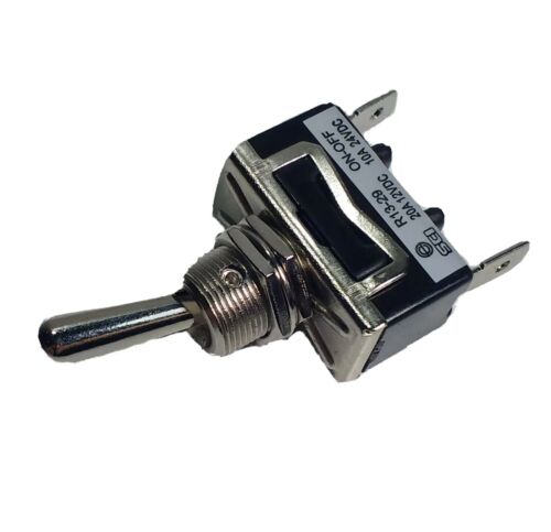 On/Off Toggle Switch Flick Hd 12V 24V 2 Terminals Car Cargo 180584 - Mid-Ulster Rotating Electrics Ltd