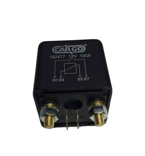 4 Pin Split Charge Relay Switch Battery High Performance 12V 100A Cargo 160477 - Mid-Ulster Rotating Electrics Ltd