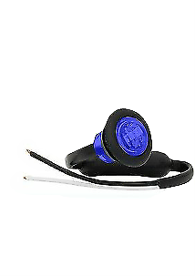 12v / 24V DUAL VOLTAGE LED AUTOLAMPS BLUE OUTLINE MARKER LAMP LIGHT 181BME - Mid-Ulster Rotating Electrics Ltd