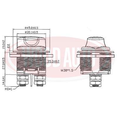 Battery Isolator Cut Off Marine Boat 200Amp 12V 24V Fixed Key Wood Auto Bis1035 - Mid-Ulster Rotating Electrics Ltd