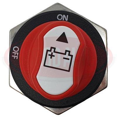 Battery Isolator Cut Off Marine Boat 200Amp 12V 24V Fixed Key Wood Auto Bis1035 - Mid-Ulster Rotating Electrics Ltd