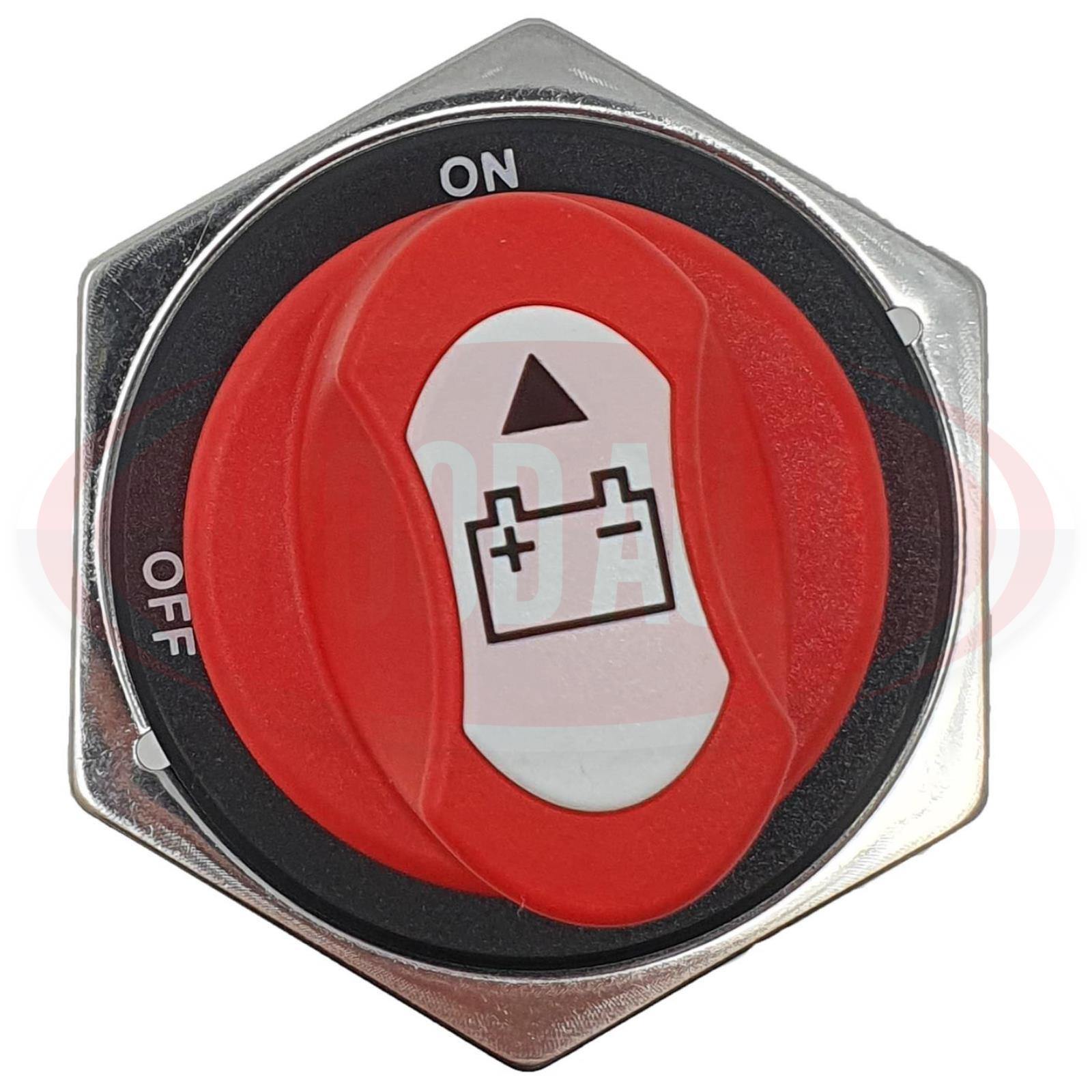 Battery Isolator Cut Off Marine Boat 300Amp 12V 24V Fixed Key Wood Auto Bis1037 - Mid-Ulster Rotating Electrics Ltd