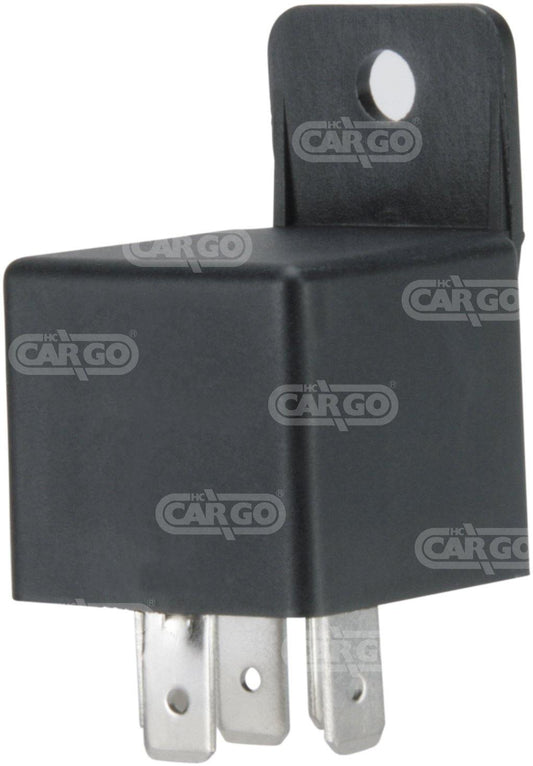 5 Pin Change Over Relay 12V 40A/15A With Resistor Cargo 160932 - Mid-Ulster Rotating Electrics Ltd