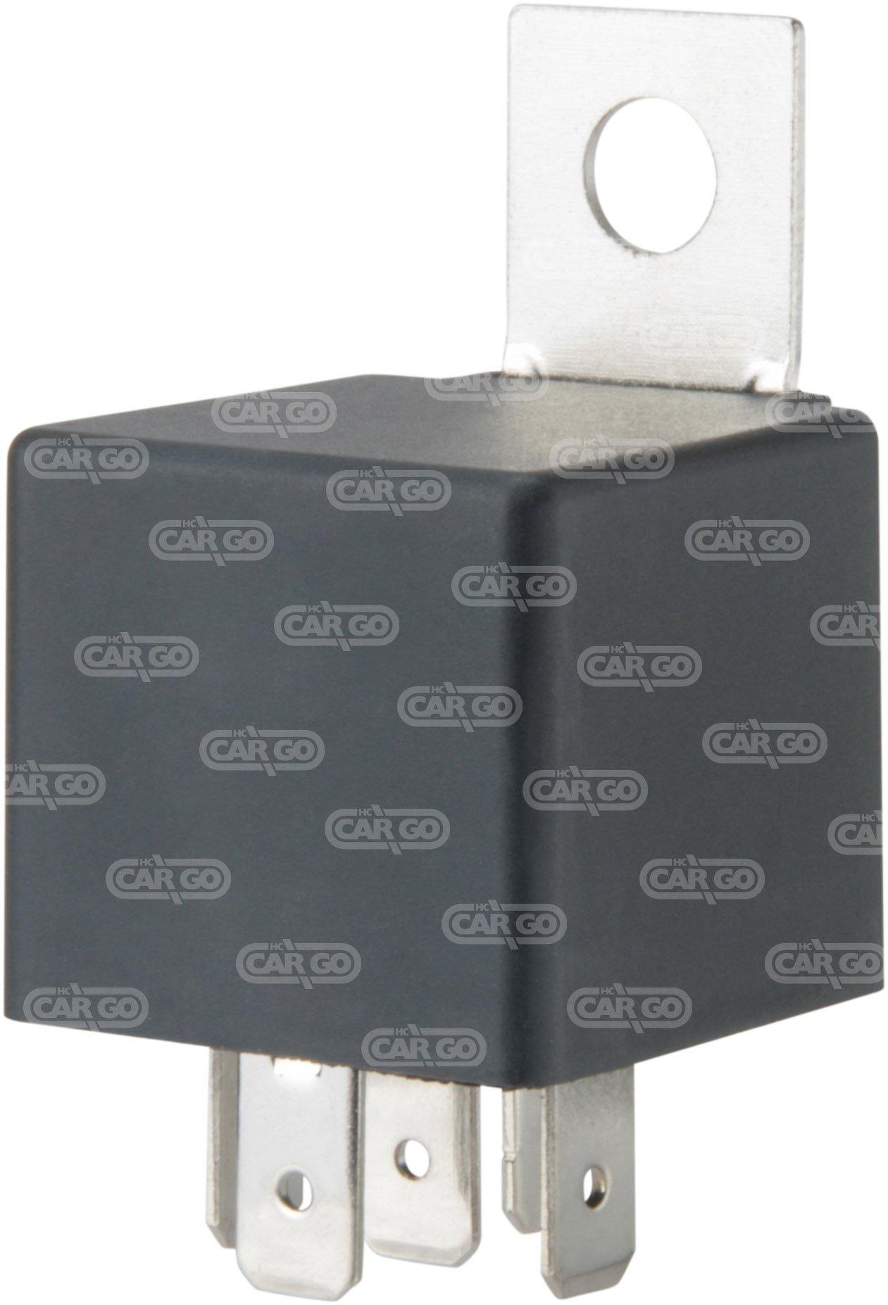 5 Pin Double Output Relay 12V 40A With Diode Across Coil Cargo 161009 - Mid-Ulster Rotating Electrics Ltd