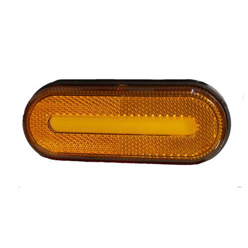 LED Glo Amber Side Marker/Reflector 10-30 Volt Maypole MP1681B - Mid-Ulster Rotating Electrics Ltd