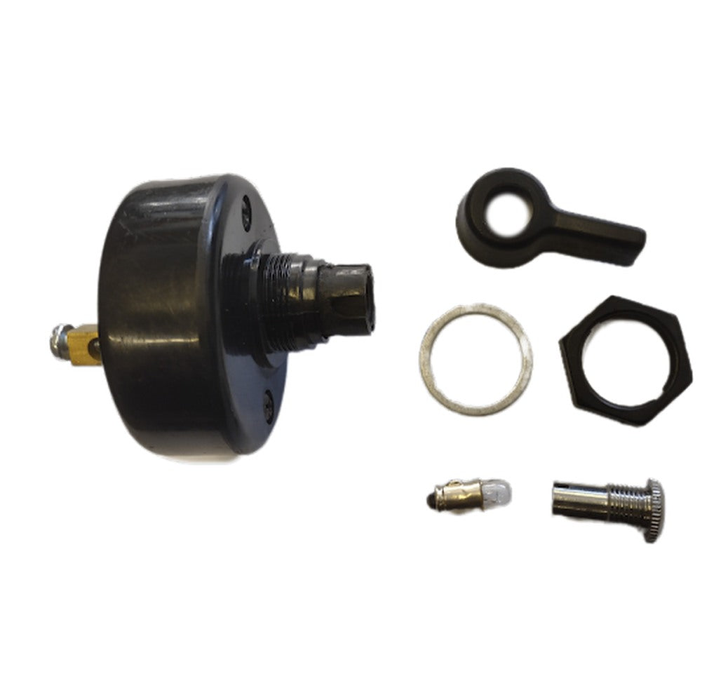 Universal Indicator Switch With Built In Flasher Unit, Illuminates Red When Flashing QTP1710