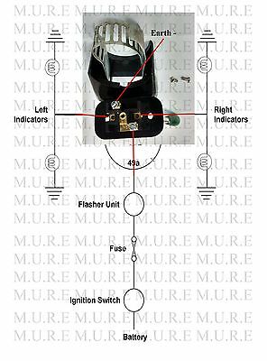 Steering Column Indicator Switch Stalk Illuminated Green Universal Cargo 180039 - Mid-Ulster Rotating Electrics Ltd