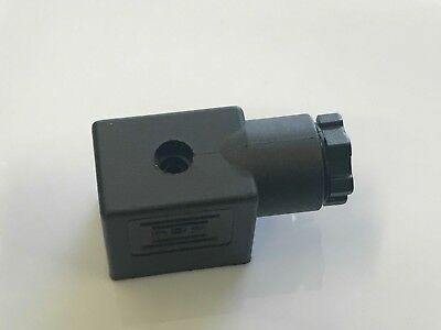 Hydraulic Solenoid Valve Connector Plug 12V 24V 10A Din 43650B Mure Hsv.Mini.10 - Mid-Ulster Rotating Electrics Ltd