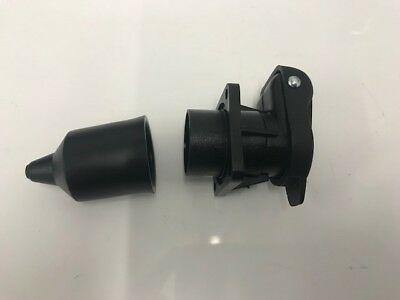 3 Pin Tractor Socket Female 4 Bolt Fix Fits New Holland Mf Ih Cargo 180306 - Mid-Ulster Rotating Electrics Ltd