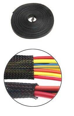 10m BRAIDED SLEEVING EXPANDABLE LOOM HARNESS PROTECTOR 6mm  MURE EBS-6 - Mid-Ulster Rotating Electrics Ltd