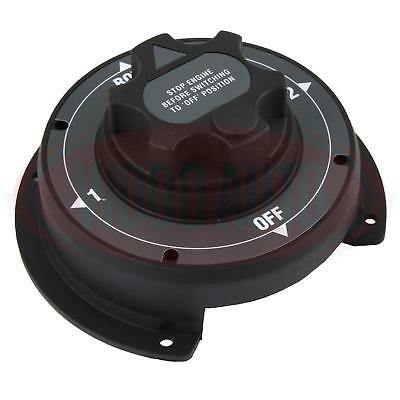 Battery Isolator Change Over Switch 4 Pos Dual Marine Boat 12V Wood Auto Bis1016 - Mid-Ulster Rotating Electrics Ltd