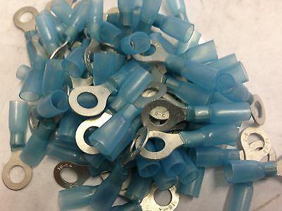 50 X 6.4Mm M6 Insulated Blue Ring Duraseal Type Heat Shrink Connector Mure Hs45 - Mid-Ulster Rotating Electrics Ltd
