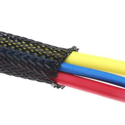 10M Braided Sleeving Expandable Loom Harness Protector 25Mm Mure Ebs-25 - Mid-Ulster Rotating Electrics Ltd
