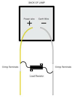 Dummy Load Resistor For Led Light Indicator Lamp 12 Volt 247 Lighting Ca6061 - Mid-Ulster Rotating Electrics Ltd