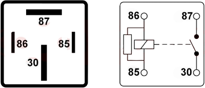4 Pin High Performance Relay Heavy Duty Switch 24V 75A Wood Auto Rly1038 - Mid-Ulster Rotating Electrics Ltd