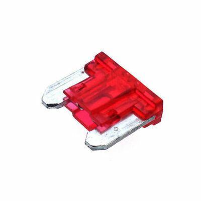 5X 10A Mini Blade Fuse Automotive Low Profile Red Up To 58V Cargo 192767 - Mid-Ulster Rotating Electrics Ltd