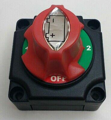 Battery Isolator Switch 4 Position Marine Max 300A Changeover Wood Auto Bis1015 - Mid-Ulster Rotating Electrics Ltd