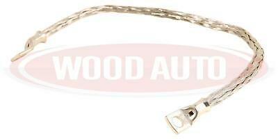 Braided Battery Lead 15" 130 Amp 19Mm Terminals Earth Cable Wood Auto Bet1003 - Mid-Ulster Rotating Electrics Ltd