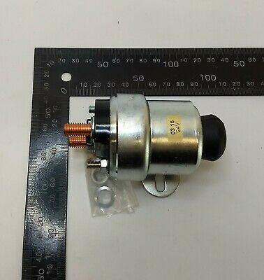 Push Button Solenoid 4 Terminal External Mount Universal 24V Wood Auto Snd12517 - Mid-Ulster Rotating Electrics Ltd