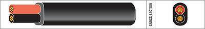 100M Reel 8.75 Amp 2 Core Flat Twin Pvc Cable Automarine 12V 24V Wire 1650Brb - Mid-Ulster Rotating Electrics Ltd