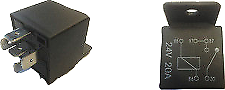 5 Pin Relay Switch On Off 24V 20A Terminal With Bracket Truck Bus Robinson Ed010 - Mid-Ulster Rotating Electrics Ltd