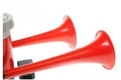 12V Twin Air Horns & Compressor Kit Car Boat Bike Maypole Mp896 - Mid-Ulster Rotating Electrics Ltd