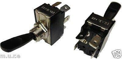 Off Flash Toggle Switch Flick Hd Light Switch Car Dash 25 Amp 12V Robinson K877 - Mid-Ulster Rotating Electrics Ltd