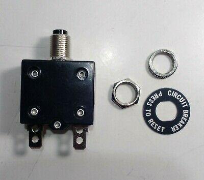 30A Thermal Circuit Breaker Trip Push Button Re-Settable 12V 24V Durite 0-381-80 - Mid-Ulster Rotating Electrics Ltd
