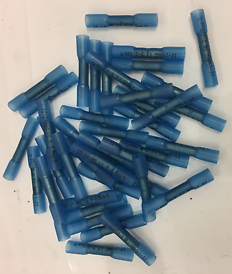 Ctie 10 X Duraseal Type Blue Glue Heat Shrink Butt Splice Terminals Crimp Hsb2.0 - Mid-Ulster Rotating Electrics Ltd