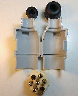 7 Pin 12S Caravan Plug Thermo Plastic Towing 12V Trailer Lights Maypole Mp29B - Mid-Ulster Rotating Electrics Ltd
