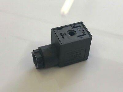 Hydraulic Solenoid Valve Connector Plug 12V 24V 10A Din 43650B Mure Hsv.Mini.10 - Mid-Ulster Rotating Electrics Ltd