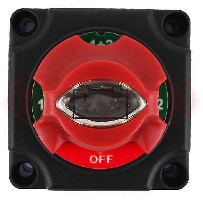 Battery Isolator Switch 4 Position Marine Max 300A Changeover Wood Auto Bis1015 - Mid-Ulster Rotating Electrics Ltd