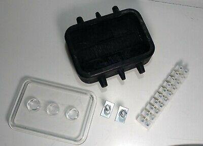 Junction Box 10 Way Trailer Rubber Clear Cover 12-24V Water & Dust Proof Mp2995B - Mid-Ulster Rotating Electrics Ltd