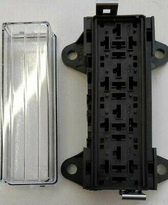 Relay Box Holder Terminals To Suit 4 / 5 Pin Relays 4 Way Wood Auto Rly2010 - Mid-Ulster Rotating Electrics Ltd