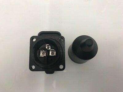 3 Pin Tractor Socket Female 4 Bolt Fix Fits New Holland Mf Ih Cargo 180306 - Mid-Ulster Rotating Electrics Ltd