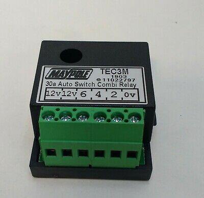 Universal Split Charge Fridge Relay 30A Caravan Camper Towing Maypole Mp2883B - Mid-Ulster Rotating Electrics Ltd