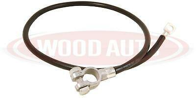 Battery Lead Black 16Mm Squared 760Mm Long Earth Cable M8 Eye Wood Auto Bal1104B - Mid-Ulster Rotating Electrics Ltd