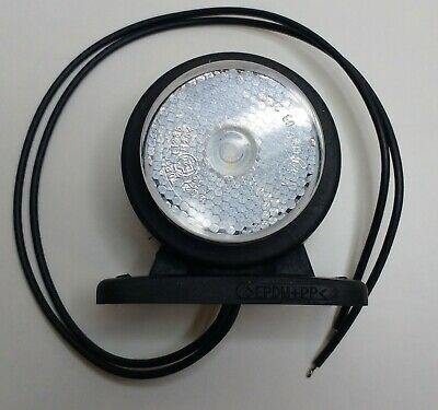 Outline Marker With Built In Reflector White Red Slim Was 12V 24V Maypole Mp8702 - Mid-Ulster Rotating Electrics Ltd