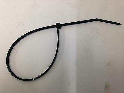 100 X Black Cable Ties 370Mm X 7.6Mm Heavy Duty Nylon Ctie Ct3707.6 - Mid-Ulster Rotating Electrics Ltd