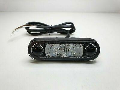 Quick Fit Led Marker Light Amber 12V 24V Hella Style Kelsa Bar Mure Laml001Qf - Mid-Ulster Rotating Electrics Ltd